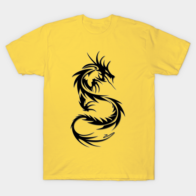 Black Dragon cool Tshirt Black Dragon TShirt TeePublic